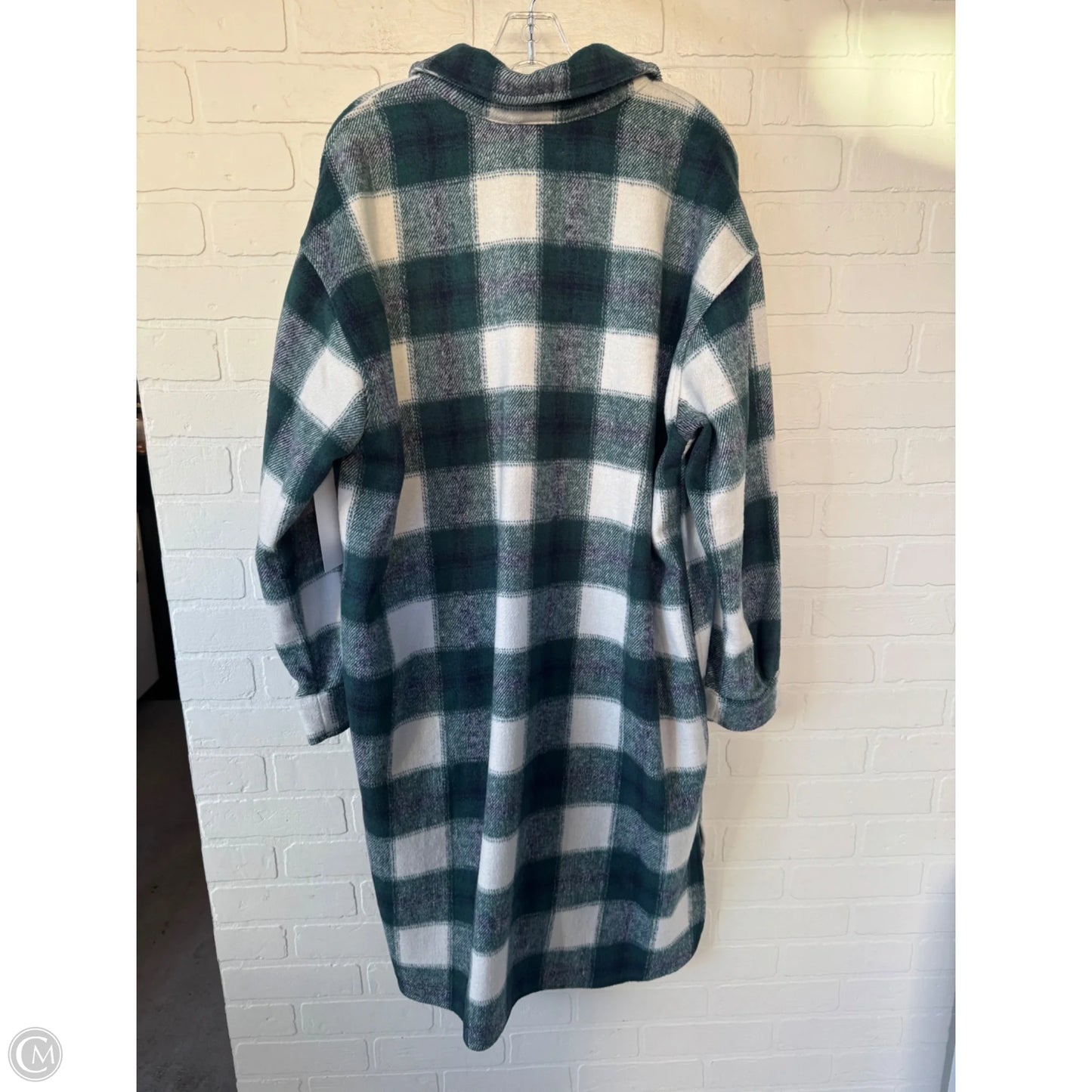 Jacket Other By Bp In Green & White, Size: L