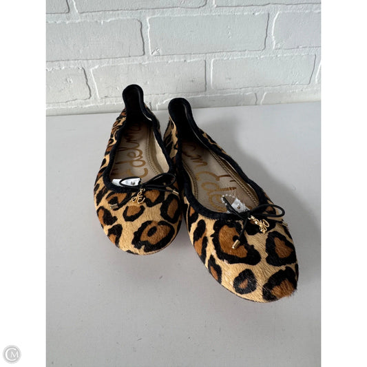 Shoes Flats By Sam Edelman In Brown & Cream, Size: 8.5