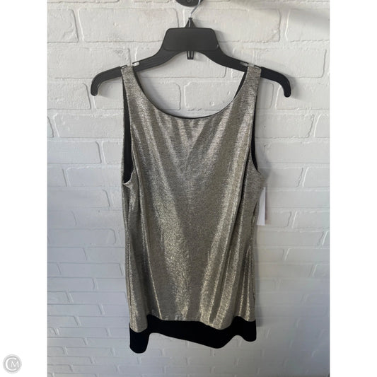 Dress Party Short By White House Black Market In Black & Gold, Size: L