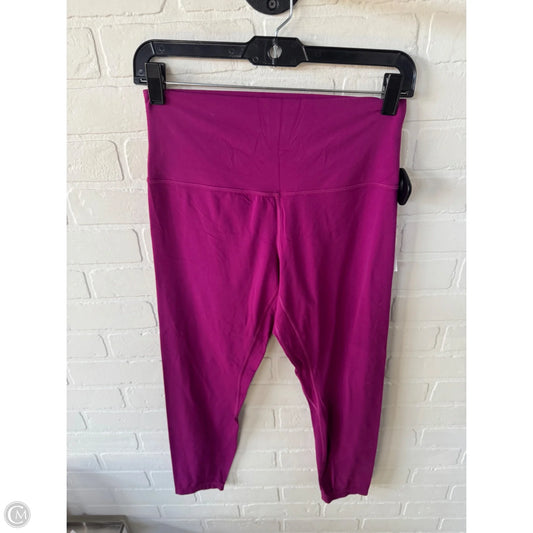 Athletic Leggings By Lululemon In Pink, Size: 8