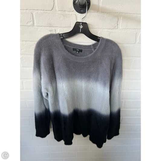 Sweater By Fate In Black & Grey, Size: M