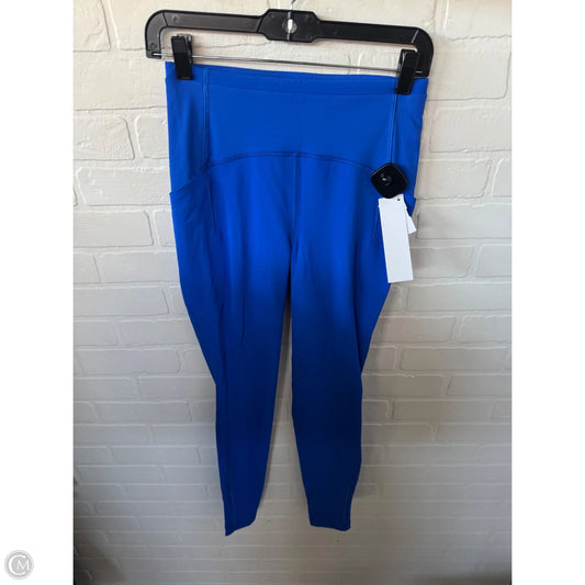 Athletic Leggings By Lululemon In Blue, Size: 6