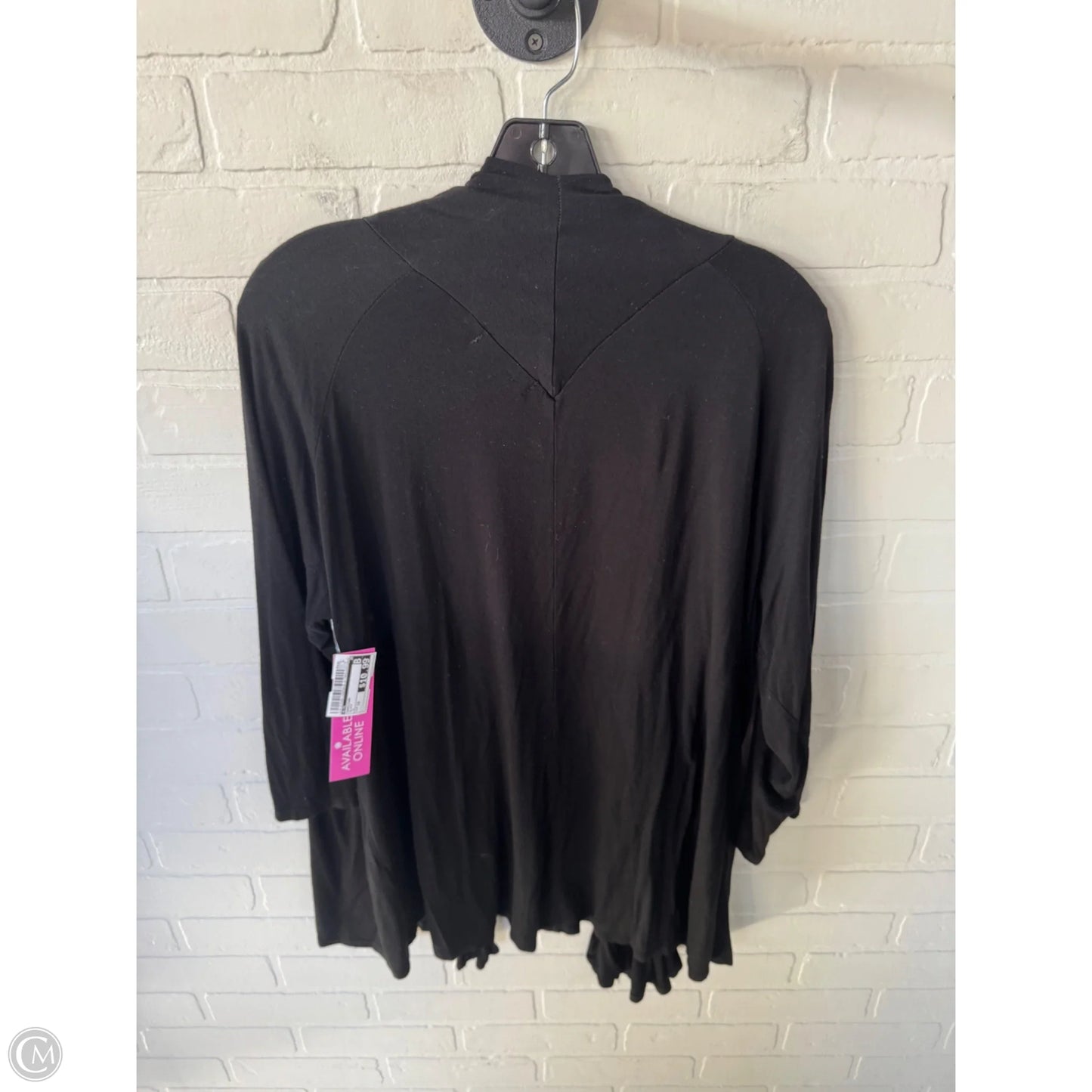 Cardigan By Lys In Black, Size: 1x