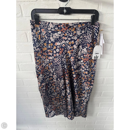 Skirt Maxi By Dress Forum In Blue & Cream, Size: 12