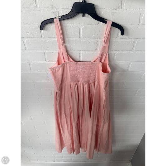 Dress Casual Midi By Torrid In Peach, Size: 1x