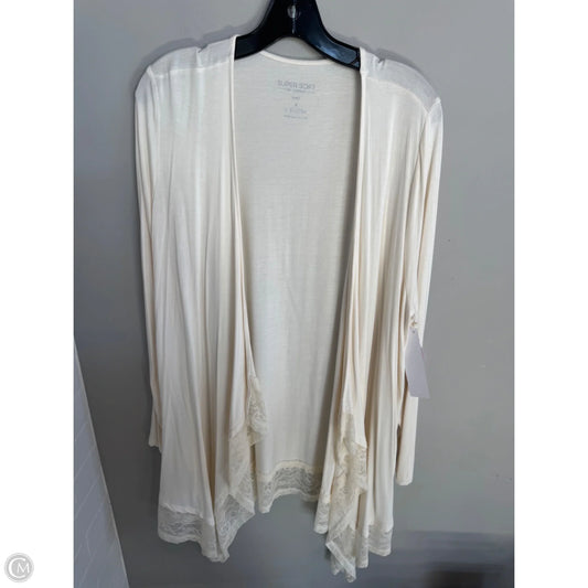 Cardigan By Torrid In Cream, Size: 2x