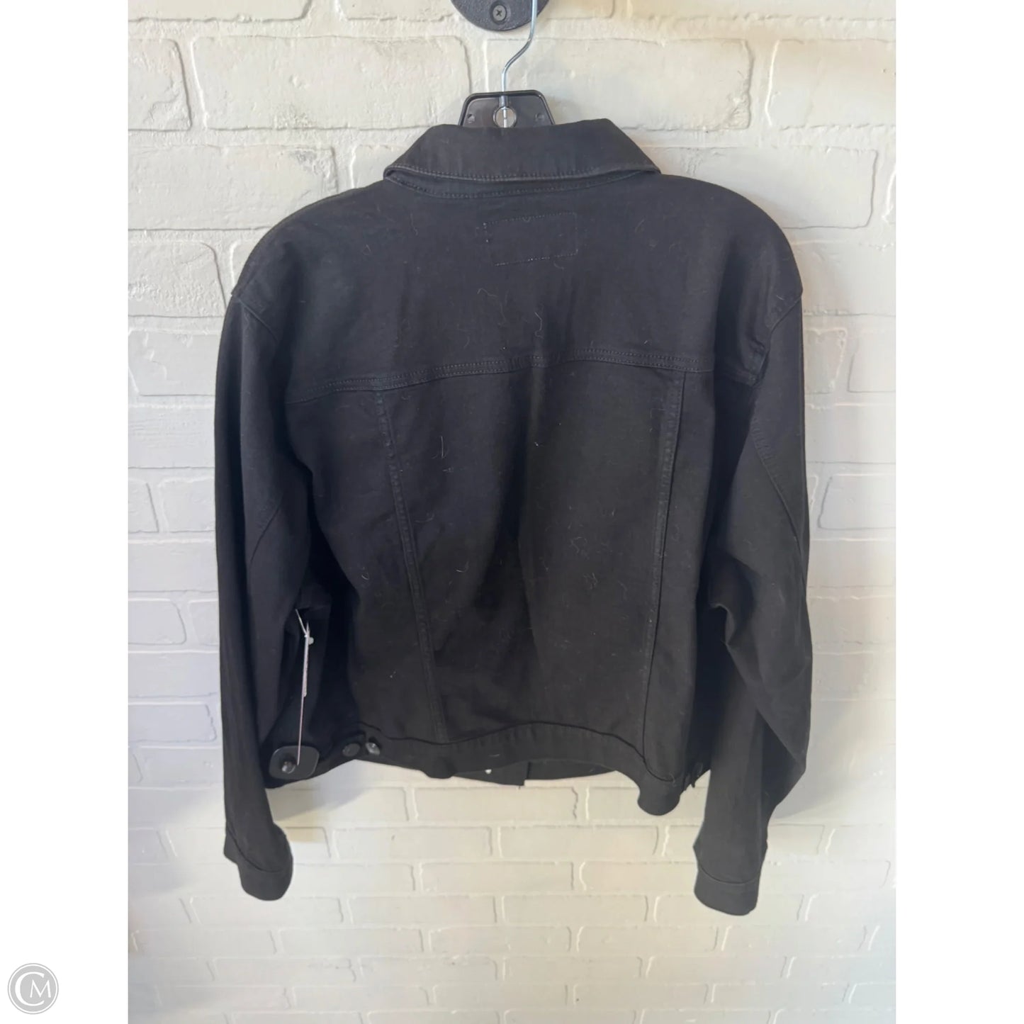 Jacket Denim By Torrid In Black Denim, Size: 2x