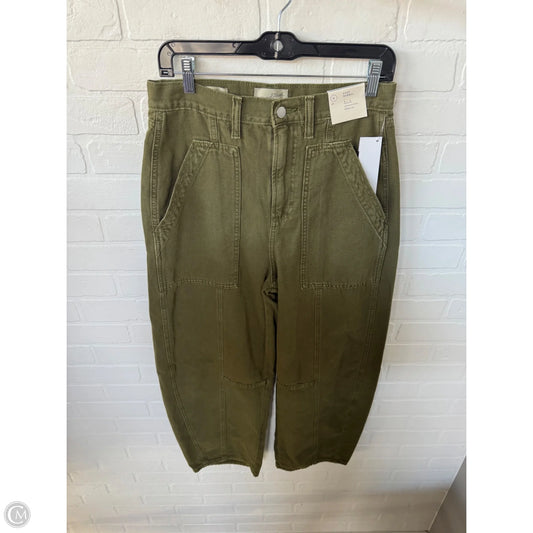 Jeans Straight By Universal Thread In Green Denim, Size: 6