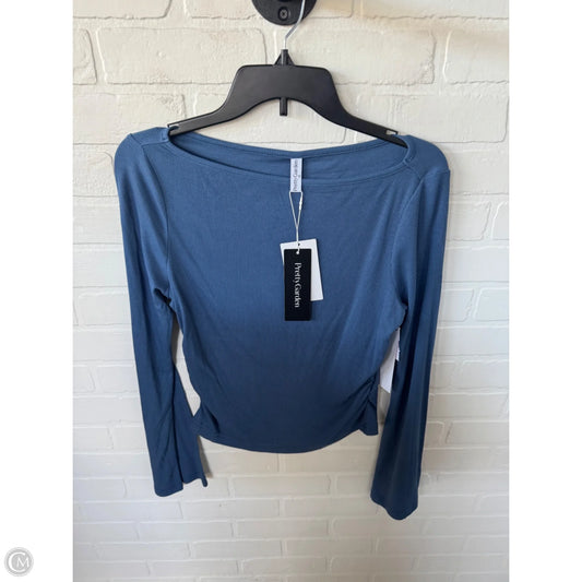 Top Long Sleeve By Prettygarden In Blue, Size: M