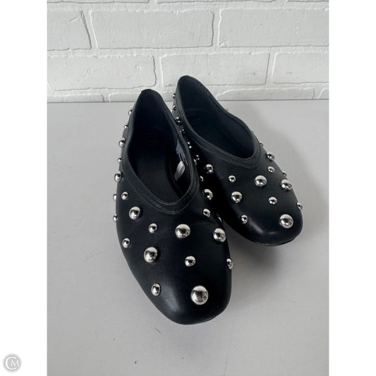 Shoes Flats By A New Day In Black & Silver, Size: 9