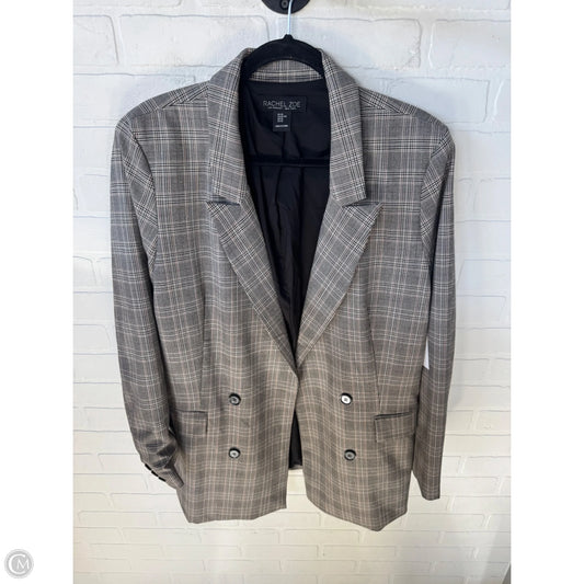 Blazer By Rachel Zoe In Brown & Cream, Size: Xl