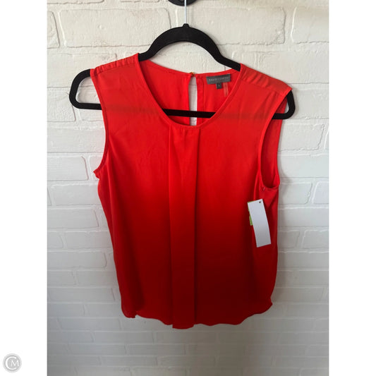 Top Sleeveless By Vince Camuto In Orange, Size: S