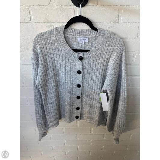 Sweater Cardigan By Evereve In Grey, Size: Xs