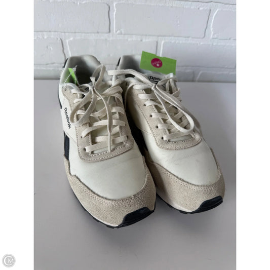 Shoes Sneakers By Reebok In Black & Cream, Size: 7
