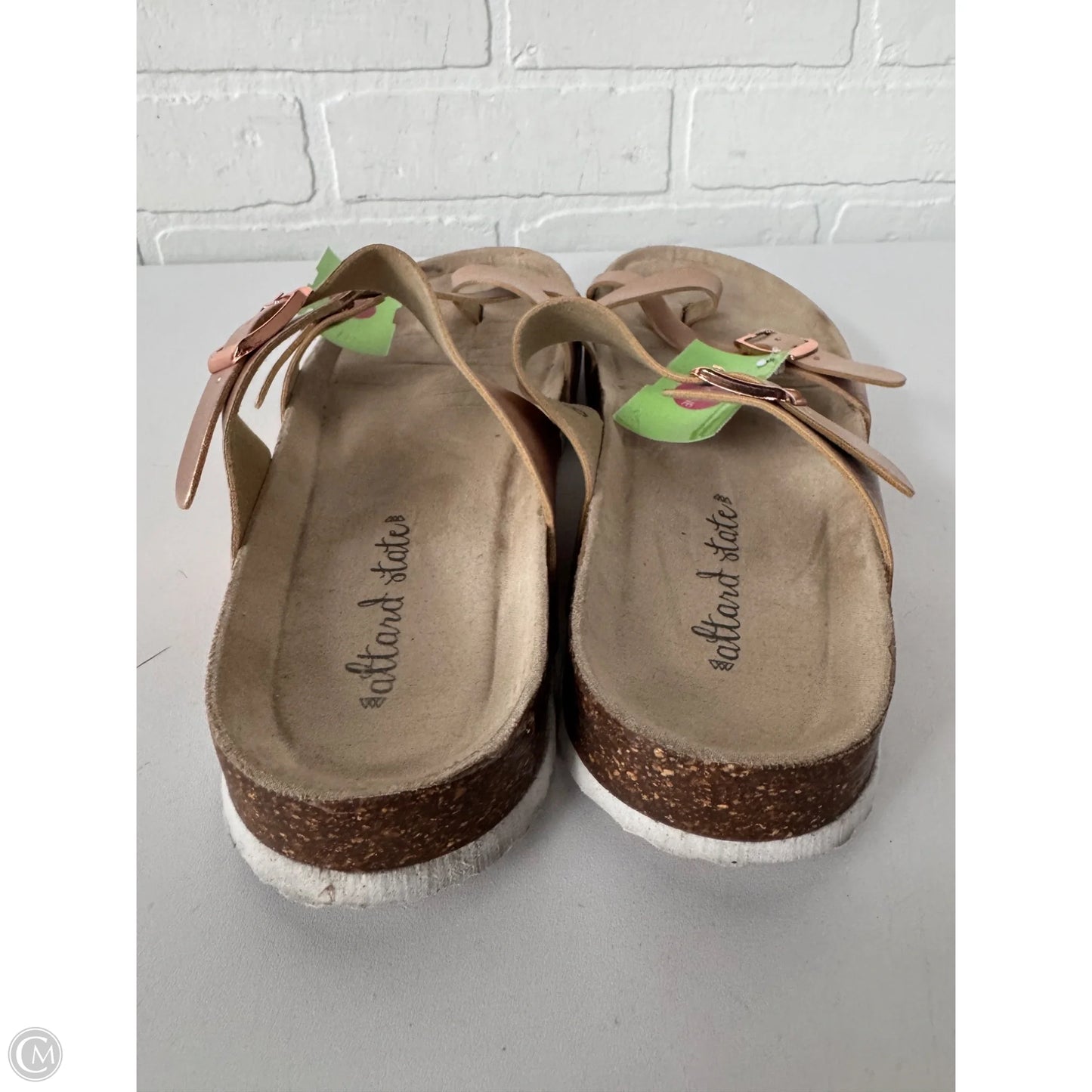 Sandals Flats By Altard State In Rose Gold, Size: 8