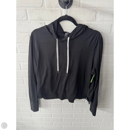 Athletic Top Long Sleeve Hoodie By Vuori In Black, Size: Xl