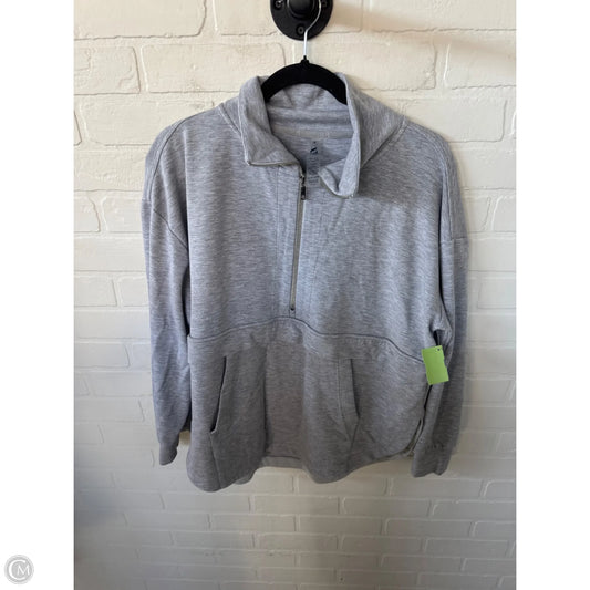 Sweatshirt Collar By Lou And Grey In Grey, Size: M