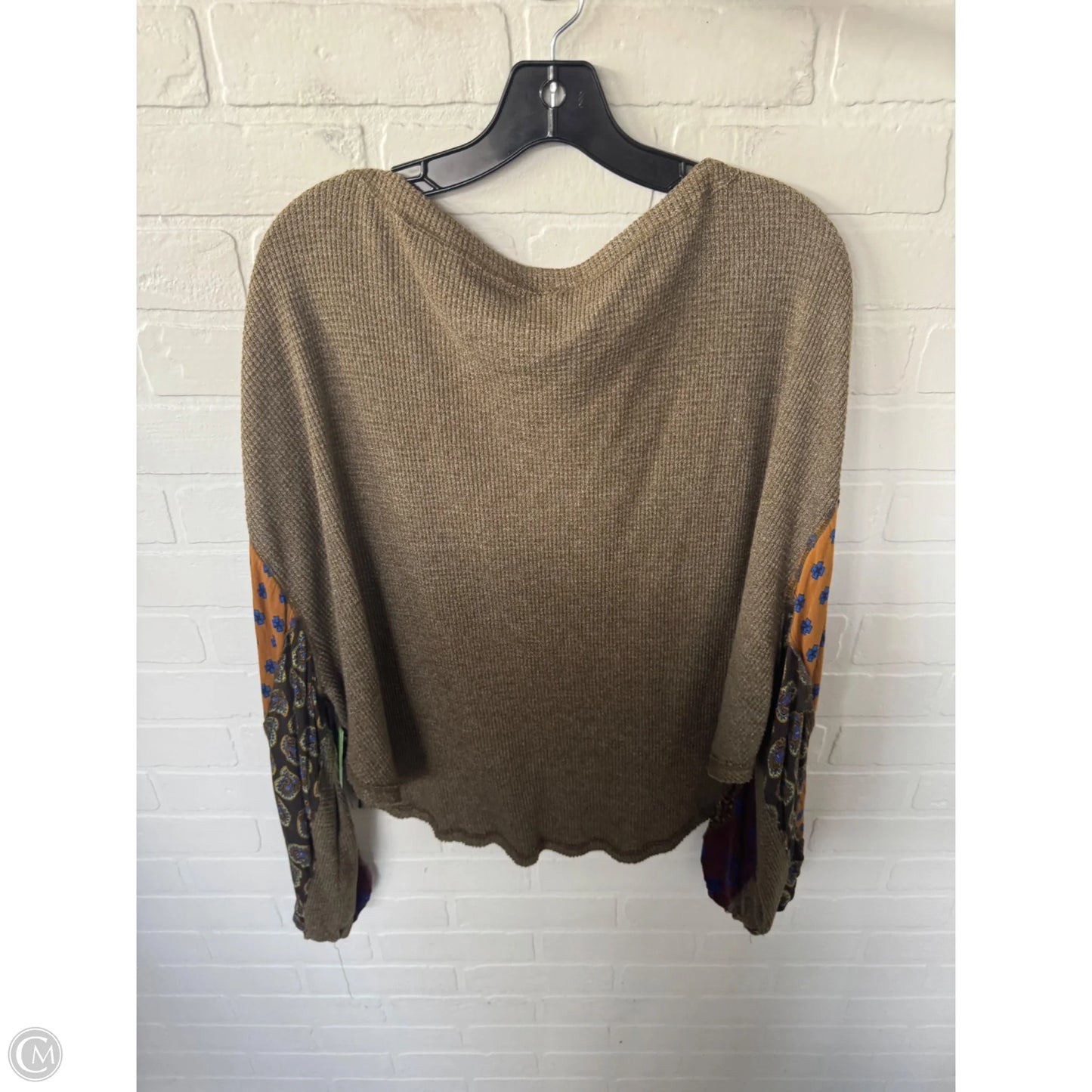 Top Long Sleeve By We The Free In Green, Size: M