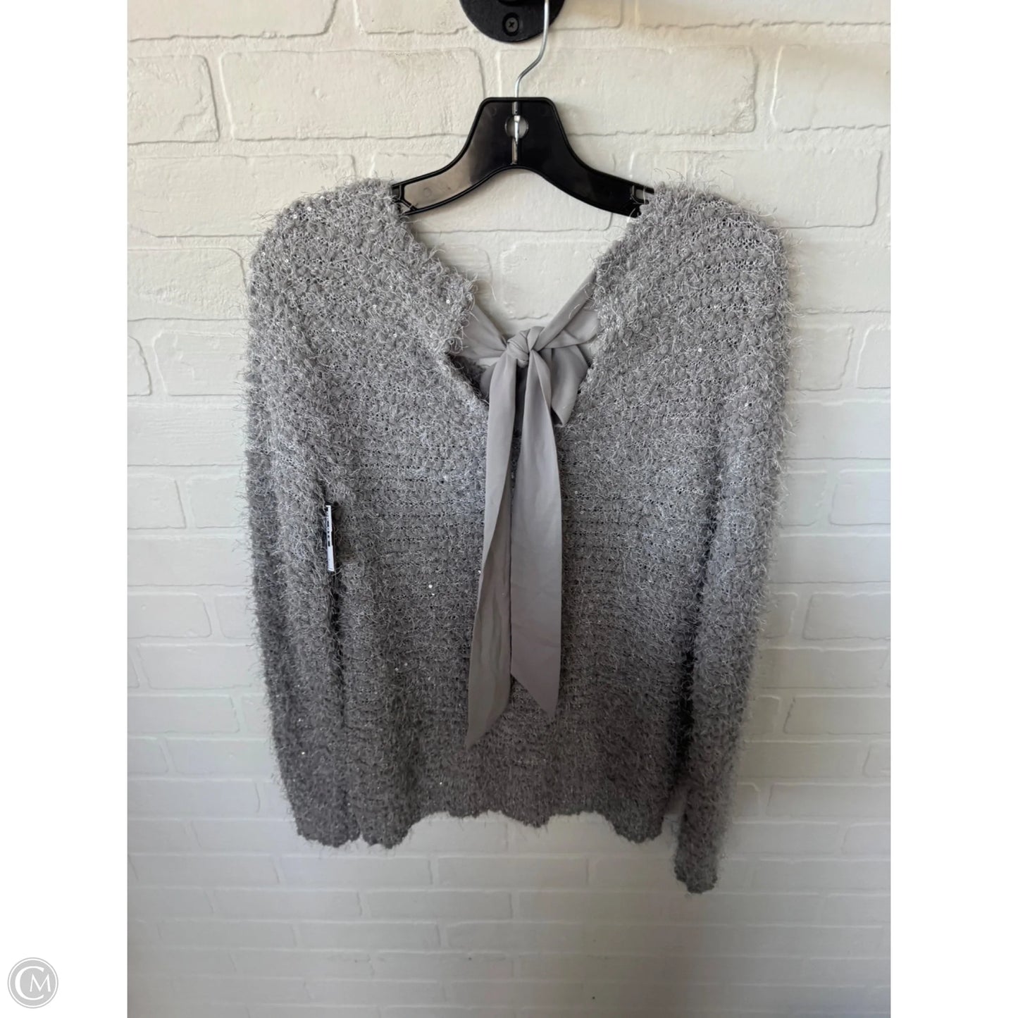 Sweater By Jennifer Lopez In Grey, Size: S