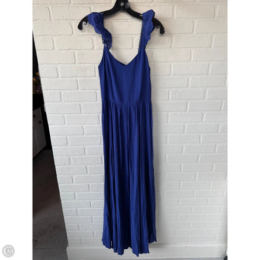 Dress Casual Maxi By A Loves A In Blue, Size: Xs