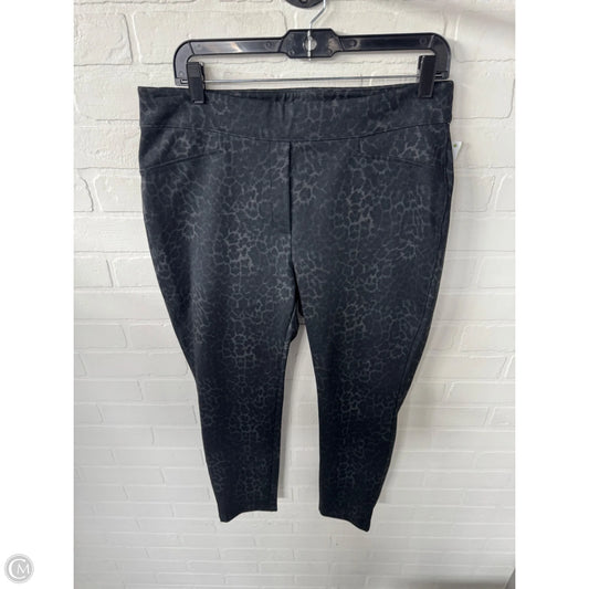 Pants Leggings By Chicos In Black, Size: 12p