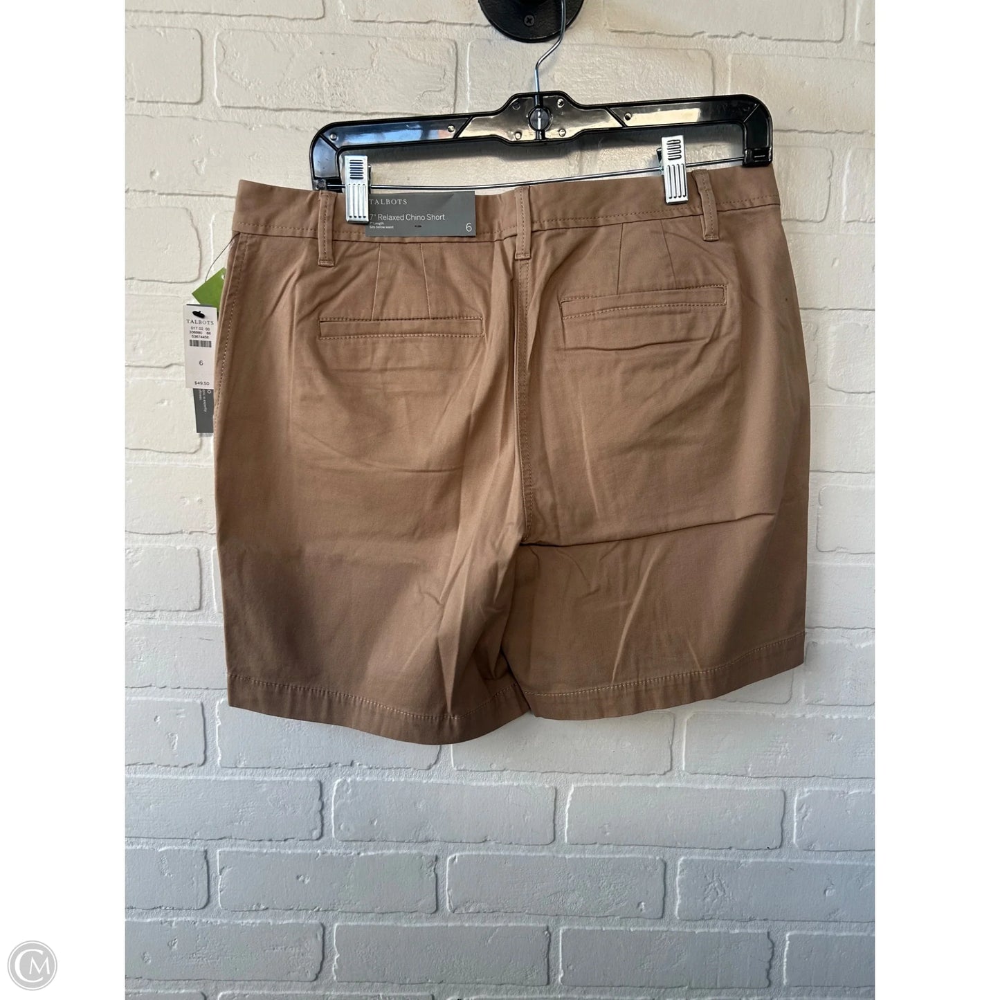 Shorts By Talbots In Tan, Size: 6
