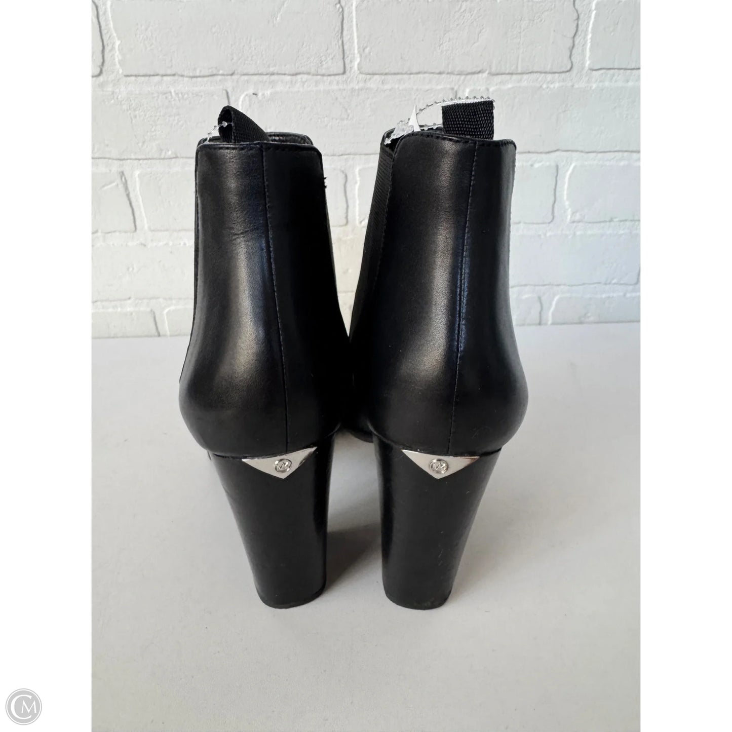 Boots Ankle Heels By Michael By Michael Kors In Black, Size: 8.5