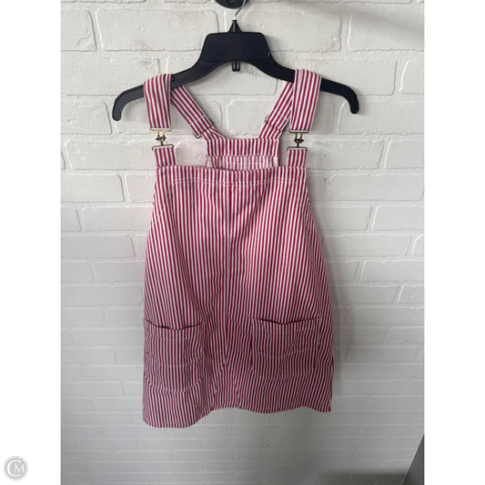 Dress Casual Short By Cme In Red & White, Size: M