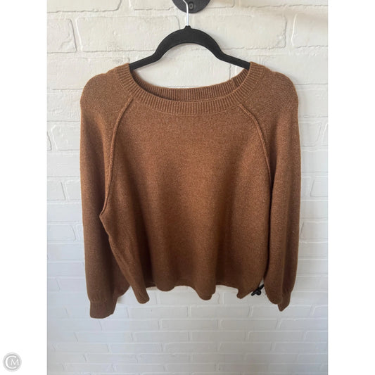 Sweater By Vince Camuto In Brown, Size: M