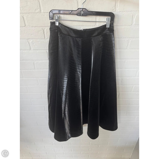Skirt Midi By White House Black Market In Black, Size: 6
