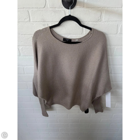 Sweater By Tahari In Tan, Size: M