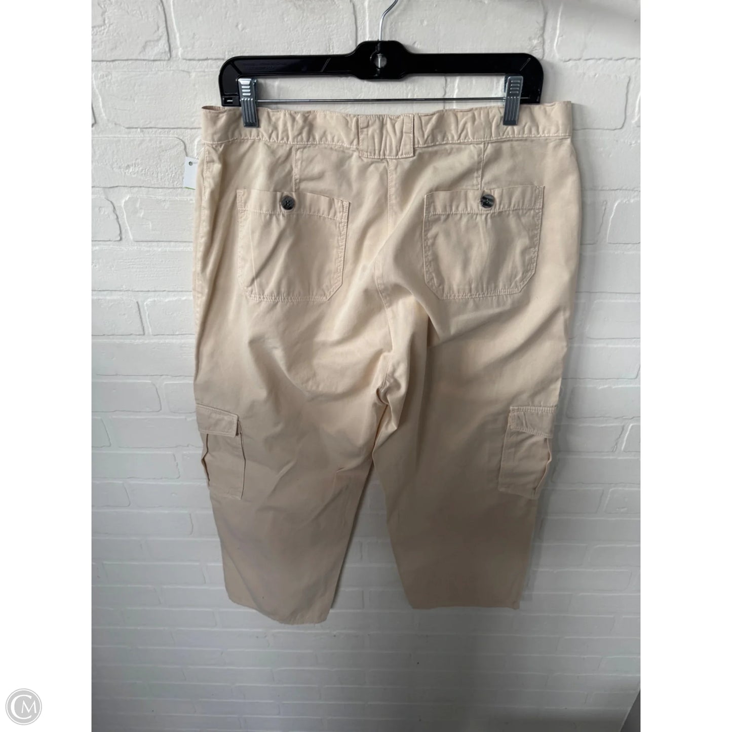 Capris By J. Jill In Cream, Size: 14p