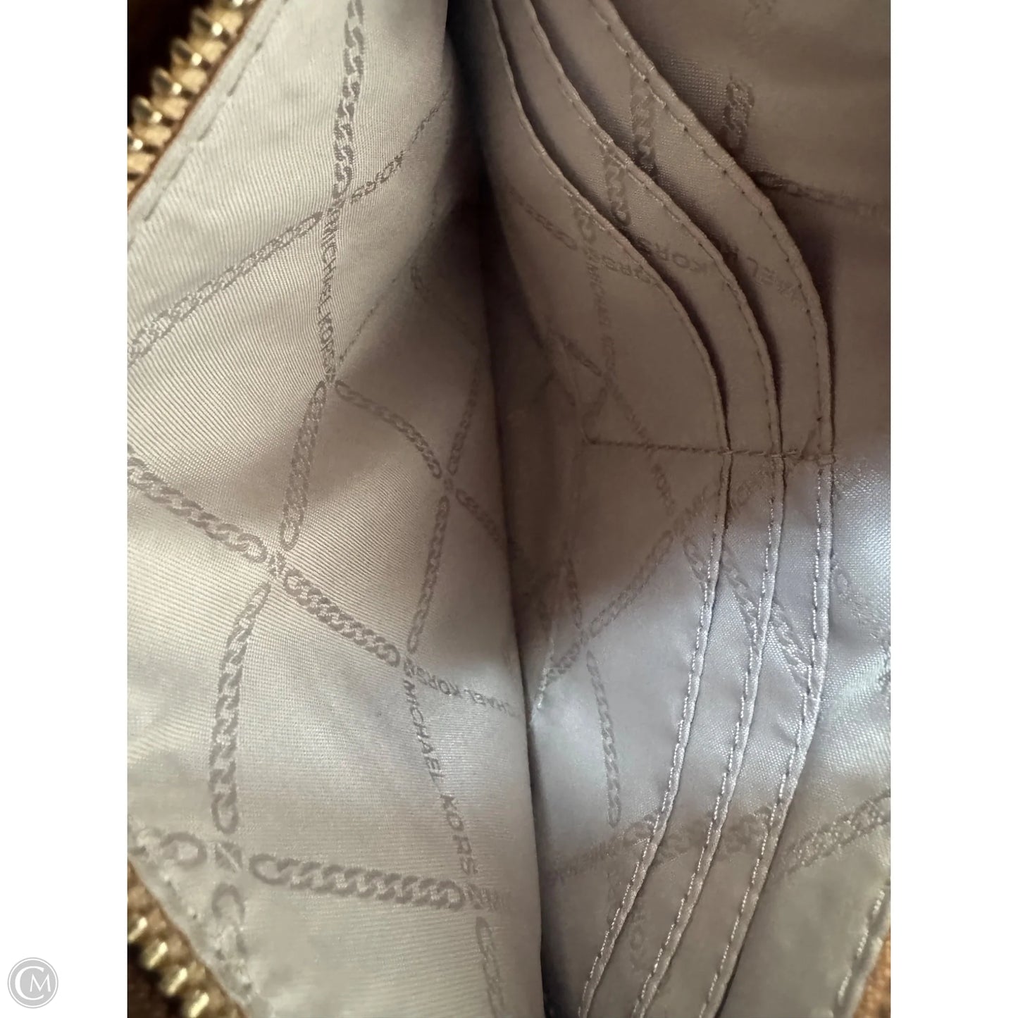 Crossbody Designer By Michael Kors, Size: Medium