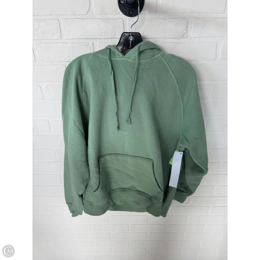 Sweatshirt Hoodie By The Drop In Green, Size: M