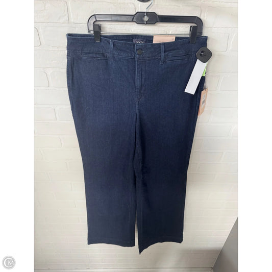 Jeans Flared By Not Your Daughters Jeans In Blue Denim, Size: 12