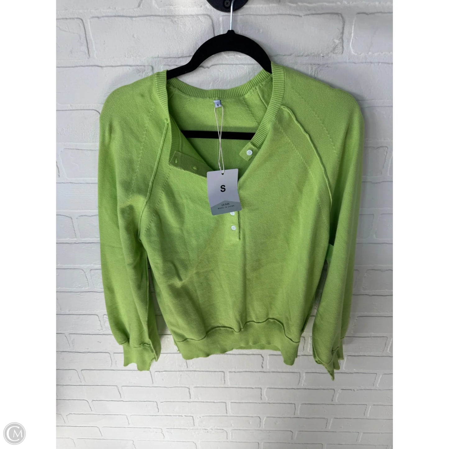 Sweater By Cme In Green, Size: S