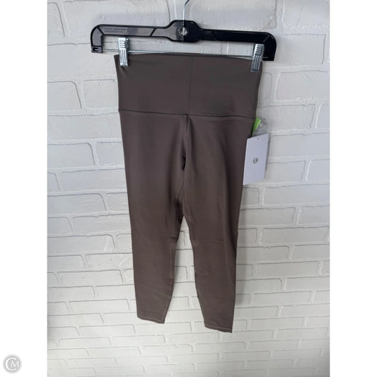 Athletic Leggings By Colorfulkoala In Brown, Size: 0