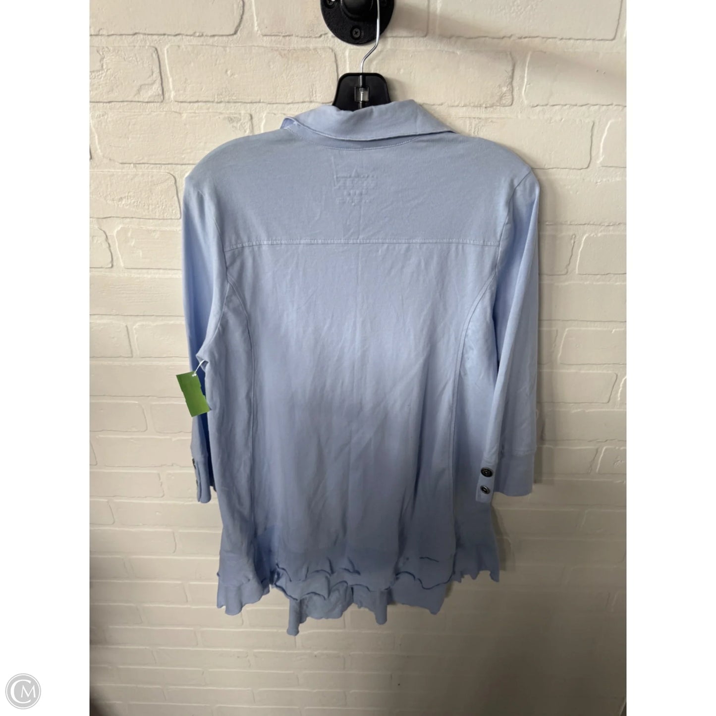 Tunic 3/4 Sleeve By Neon Buddha In Blue, Size: M