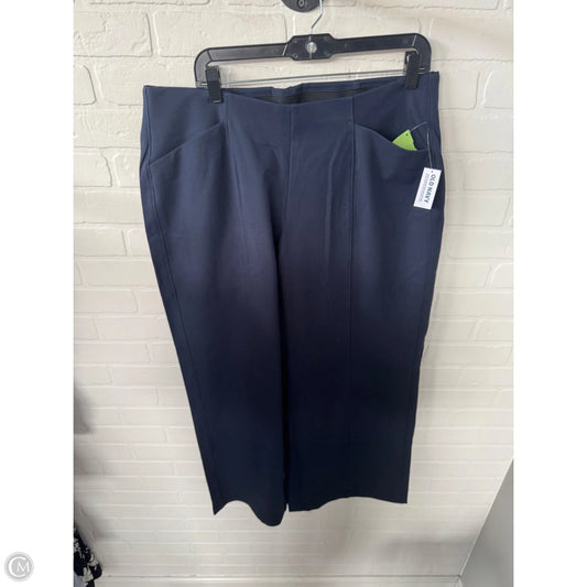 Pants Wide Leg By Old Navy In Blue, Size: 16
