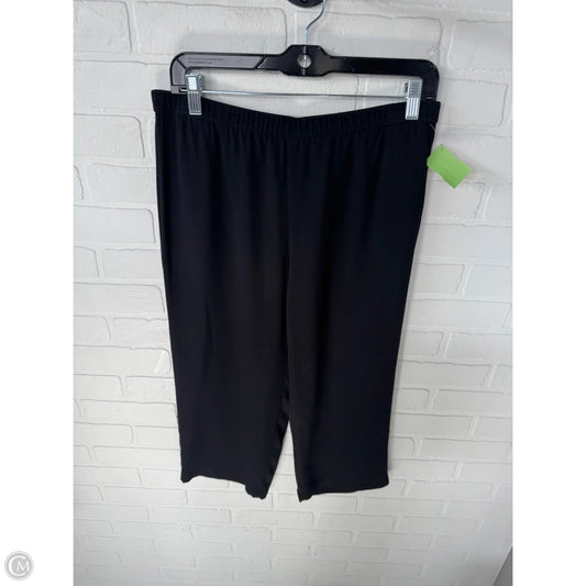 Pants Cropped By Eileen Fisher In Black, Size: 8p
