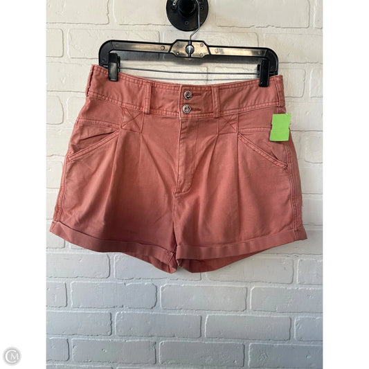 Shorts By Pilcro In Orange Denim, Size: 6