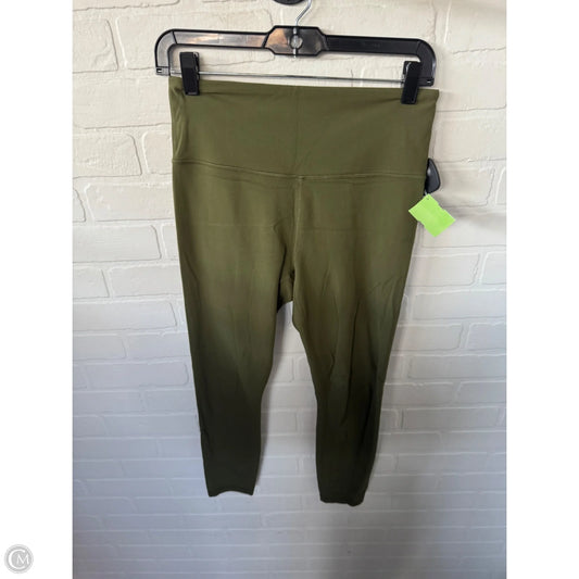 Athletic Leggings By Athleta In Green, Size: 8