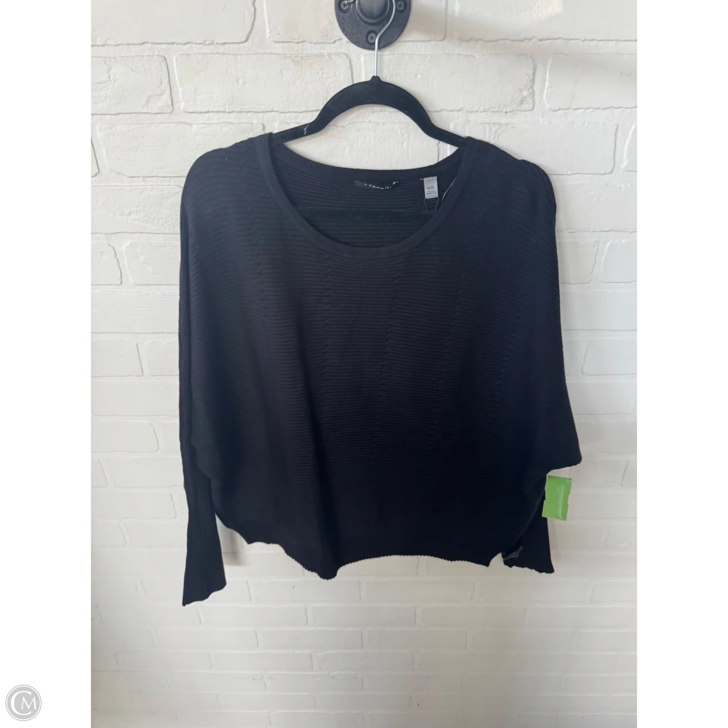 Sweater By Tahari In Black, Size: Xl
