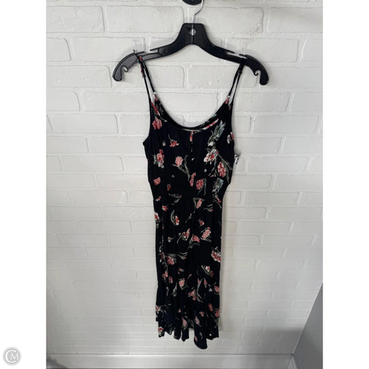 Dress Casual Midi By Saltwater Luxe In Black, Size: S