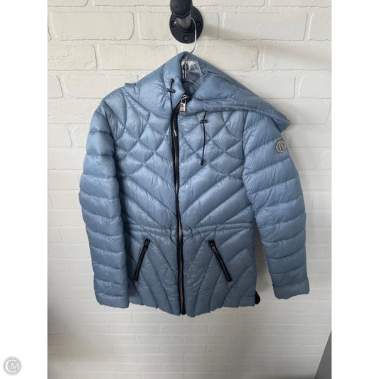 Coat Puffer & Quilted By Bernardo In Blue, Size: M