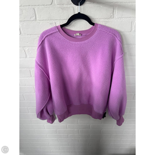 Sweatshirt Crewneck By Pilcro In Pink, Size: S