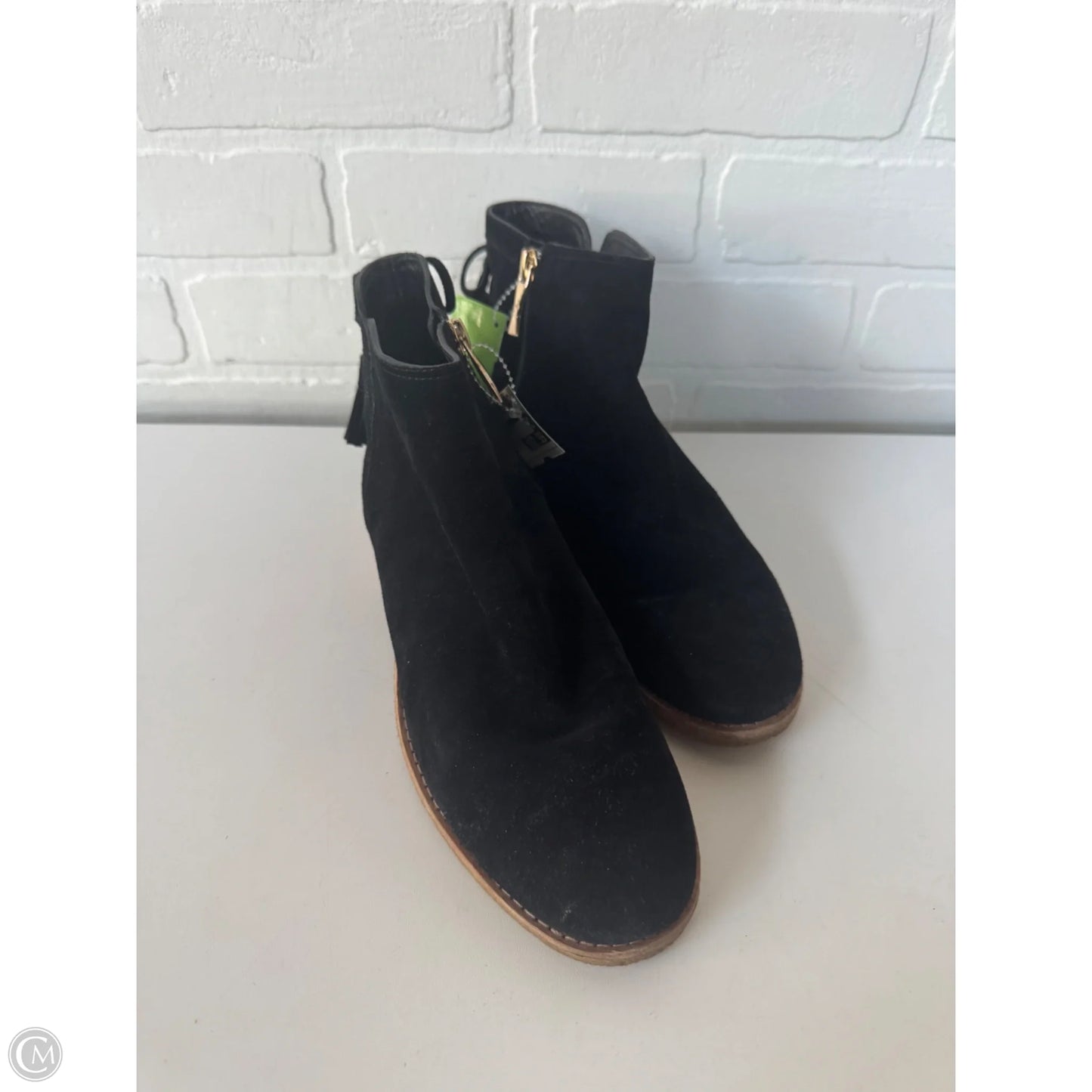 Boots Designer By Kate Spade In Black, Size: 8.5