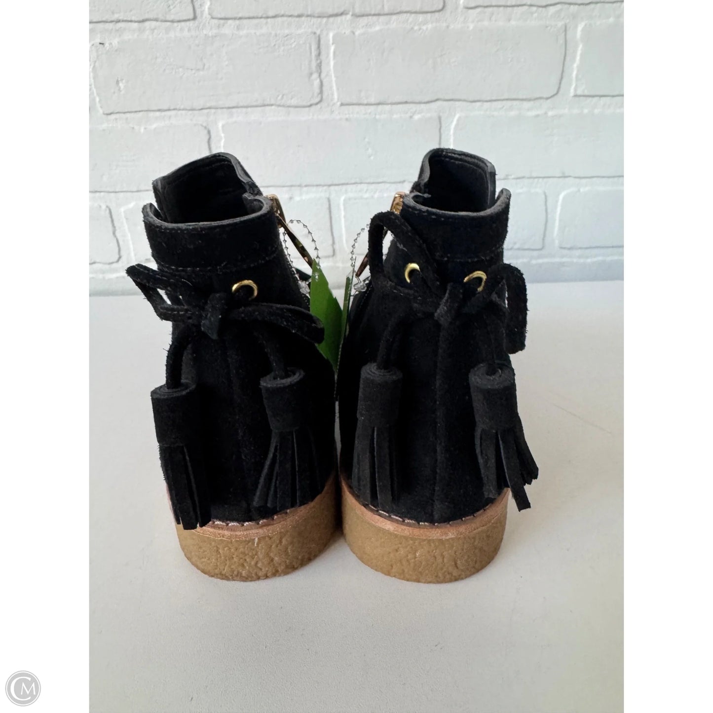 Boots Designer By Kate Spade In Black, Size: 8.5