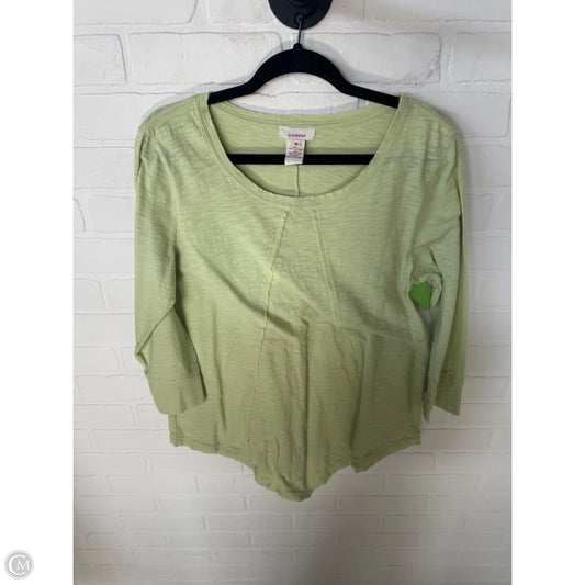 Top 3/4 Sleeve By Sundance In Green, Size: M