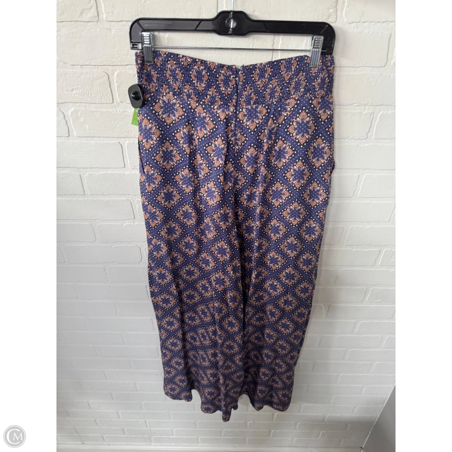 Pants Wide Leg By Maeve In Purple & White, Size: 6